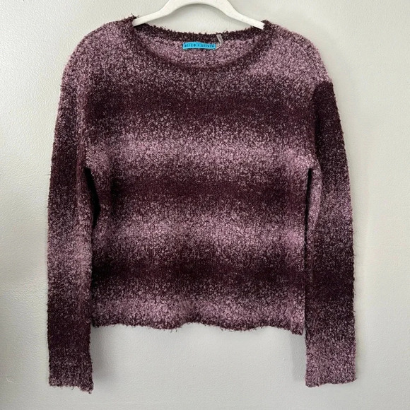Alice + Olivia Ombré Crewneck Sweater - Picture 1 of 4
